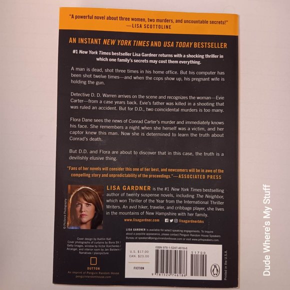 LISA GARDNER - NEVER TELL - PAPERBACK - 2019 EDITION - Picture 2 of 6
